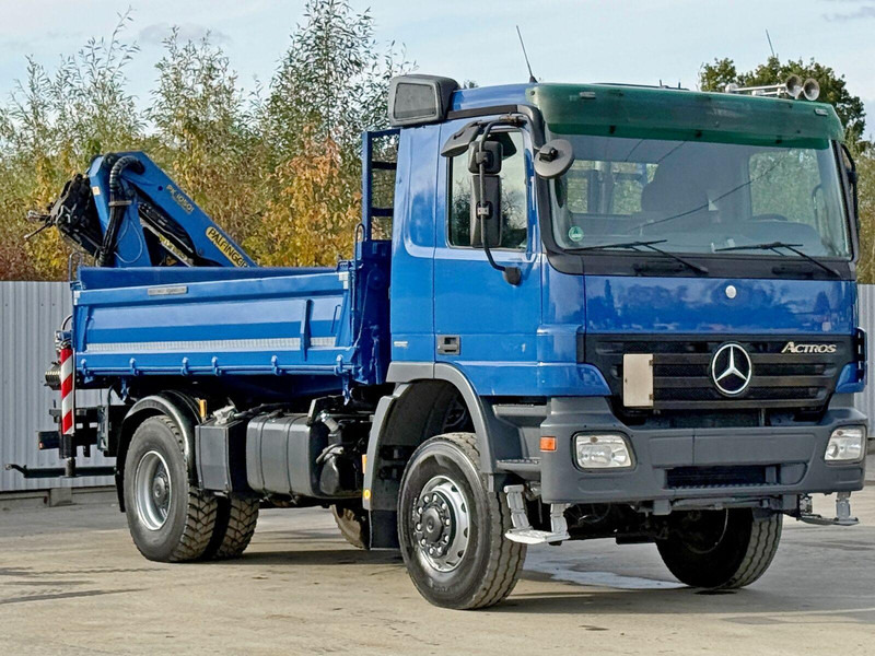 Mercedes-Benz ACTROS 1841 * PK 10501 + FUNK * TOP * 4x4 - Camion basculantă, Camion cu macara: Foto 3 Mercedes-Benz ACTROS 1841 * PK 10501 + FUNK * TOP * 4x4 - Camion basculantă, Camion cu macara: Foto 3