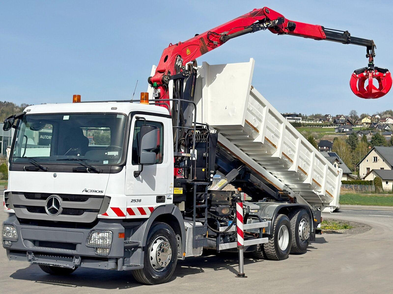 Mercedes-Benz ACTROS 2536 - Camion cu cârlig, Camion cu macara: Foto 4 Mercedes-Benz ACTROS 2536 - Camion cu cârlig, Camion cu macara: Foto 4