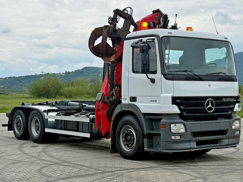 Mercedes-Benz ACTROS 2541 ABROLLKIPPER EPSILON E140Z81 TOP - Camion cu cârlig, Camion cu macara: Foto 3 Mercedes-Benz ACTROS 2541 ABROLLKIPPER EPSILON E140Z81 TOP - Camion cu cârlig, Camion cu macara: Foto 3