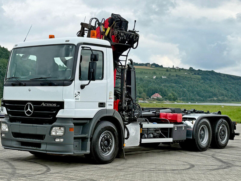 Mercedes-Benz ACTROS 2541 ABROLLKIPPER EPSILON E140Z81 TOP - Camion cu cârlig, Camion cu macara: Foto 4 Mercedes-Benz ACTROS 2541 ABROLLKIPPER EPSILON E140Z81 TOP - Camion cu cârlig, Camion cu macara: Foto 4
