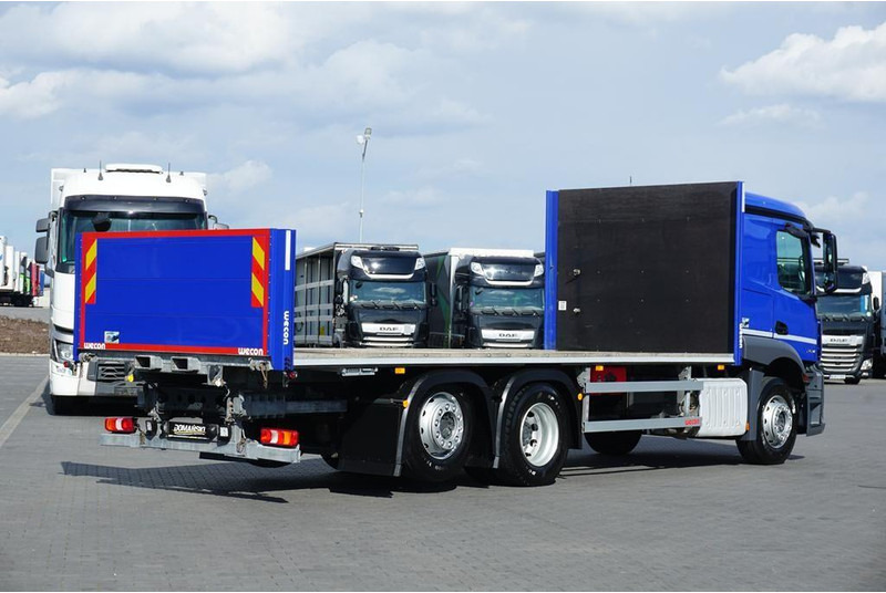 Mercedes-Benz ACTROS / 2543 / ACC / E 6 / PEŁNY ADR / PLATFORMA / ZAWIESIE POD - Camion platformă: Foto 5 Mercedes-Benz ACTROS / 2543 / ACC / E 6 / PEŁNY ADR / PLATFORMA / ZAWIESIE POD - Camion platformă: Foto 5