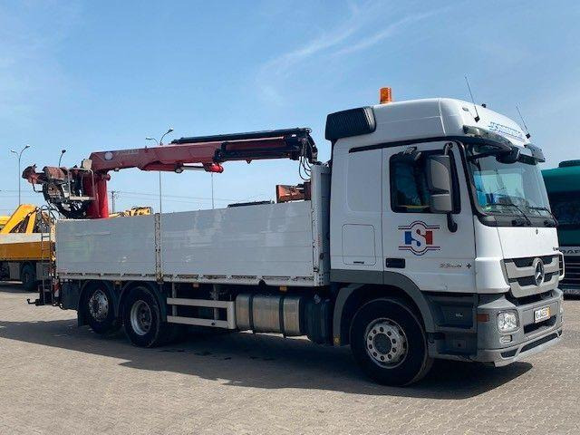 Mercedes-Benz ACTROS 2544 - Camion platformă, Camion cu macara: Foto 3 Mercedes-Benz ACTROS 2544 - Camion platformă, Camion cu macara: Foto 3