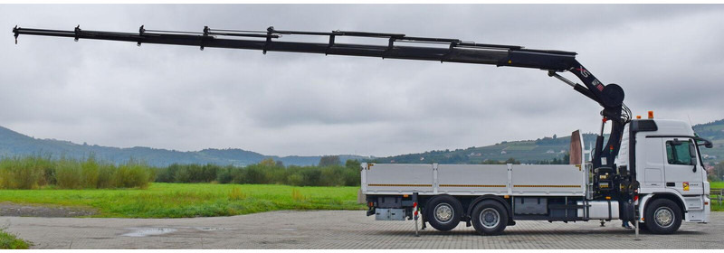 Mercedes-Benz ACTROS 2544 - Camion platformă, Camion cu macara: Foto 5 Mercedes-Benz ACTROS 2544 - Camion platformă, Camion cu macara: Foto 5