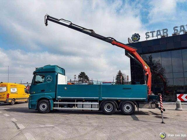Mercedes-Benz ACTROS 2545 6x2 Palfinger PK 16001 HDS Crane - Camion platformă, Camion cu macara: Foto 4 Mercedes-Benz ACTROS 2545 6x2 Palfinger PK 16001 HDS Crane - Camion platformă, Camion cu macara: Foto 4