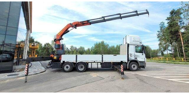 Mercedes-Benz ACTROS 2546 6x2 Palfinger PK 50002 EURO 5 Cran - Camion platformă, Camion cu macara: Foto 4 Mercedes-Benz ACTROS 2546 6x2 Palfinger PK 50002 EURO 5 Cran - Camion platformă, Camion cu macara: Foto 4
