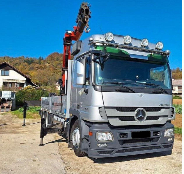 Mercedes-Benz ACTROS 2641 6x2 Crane PALFINGER PK 36002 - Camion platformă, Camion cu macara: Foto 2 Mercedes-Benz ACTROS 2641 6x2 Crane PALFINGER PK 36002 - Camion platformă, Camion cu macara: Foto 2