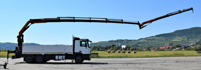 Mercedes-Benz ACTROS 2641 - Camion platformă, Camion cu macara: Foto 5 Mercedes-Benz ACTROS 2641 - Camion platformă, Camion cu macara: Foto 5