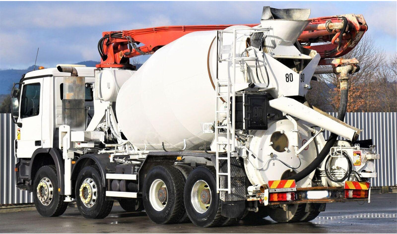 Mercedes-Benz ACTROS 3241* Betonpumpe 21m *8x4 * Top Zustand - Autopompă de beton: Foto 5 Mercedes-Benz ACTROS 3241* Betonpumpe 21m *8x4 * Top Zustand - Autopompă de beton: Foto 5