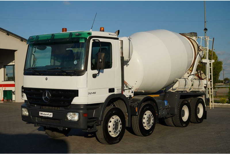 Mercedes-Benz ACTROS 3246 / BETONOMIESZARKA SCHWING STETTER / 8X4 / EPS + SPRZ - Autobetonieră: Foto 3 Mercedes-Benz ACTROS 3246 / BETONOMIESZARKA SCHWING STETTER / 8X4 / EPS + SPRZ - Autobetonieră: Foto 3