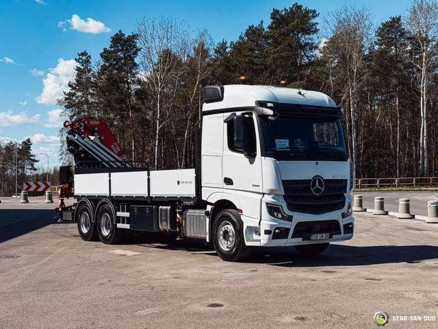 Mercedes-Benz ACTROS 3351 NEW 6x4 Fassi F485 Crane - Camion platformă, Camion cu macara: Foto 4 Mercedes-Benz ACTROS 3351 NEW 6x4 Fassi F485 Crane - Camion platformă, Camion cu macara: Foto 4