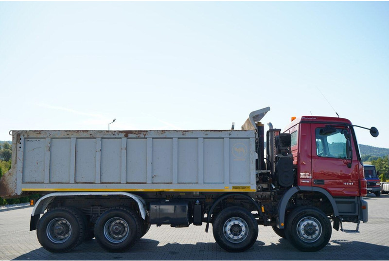 Camion basculantă Mercedes-Benz ACTROS 4141 / WYWROTKA TYLNOZSYPOWA / WIELTON / EPS + SP: Foto 13