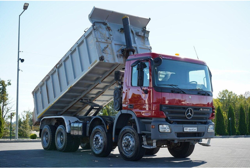 Camion basculantă Mercedes-Benz ACTROS 4141 / WYWROTKA TYLNOZSYPOWA / WIELTON / EPS + SP: Foto 7