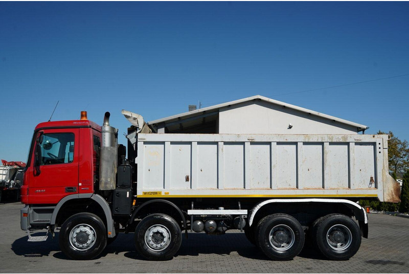 Camion basculantă Mercedes-Benz ACTROS 4141 / WYWROTKA TYLNOZSYPOWA / WIELTON / EPS + SP: Foto 10