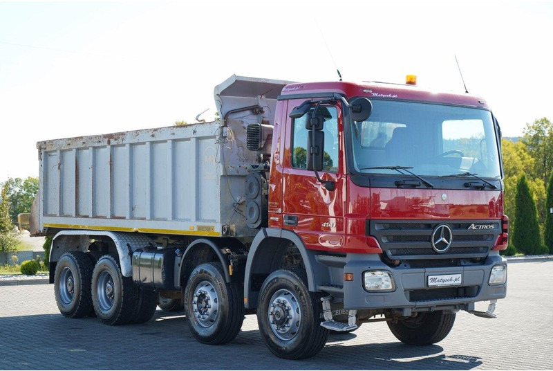 Camion basculantă Mercedes-Benz ACTROS 4141 / WYWROTKA TYLNOZSYPOWA / WIELTON / EPS + SP: Foto 14