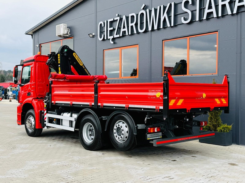 Mercedes-Benz AROCS 2532 // E6 // wywrotka 3-Stronna + PALFINGER PK 14001-EH / - Camion basculantă, Camion cu macara: Foto 4 Mercedes-Benz AROCS 2532 // E6 // wywrotka 3-Stronna + PALFINGER PK 14001-EH / - Camion basculantă, Camion cu macara: Foto 4