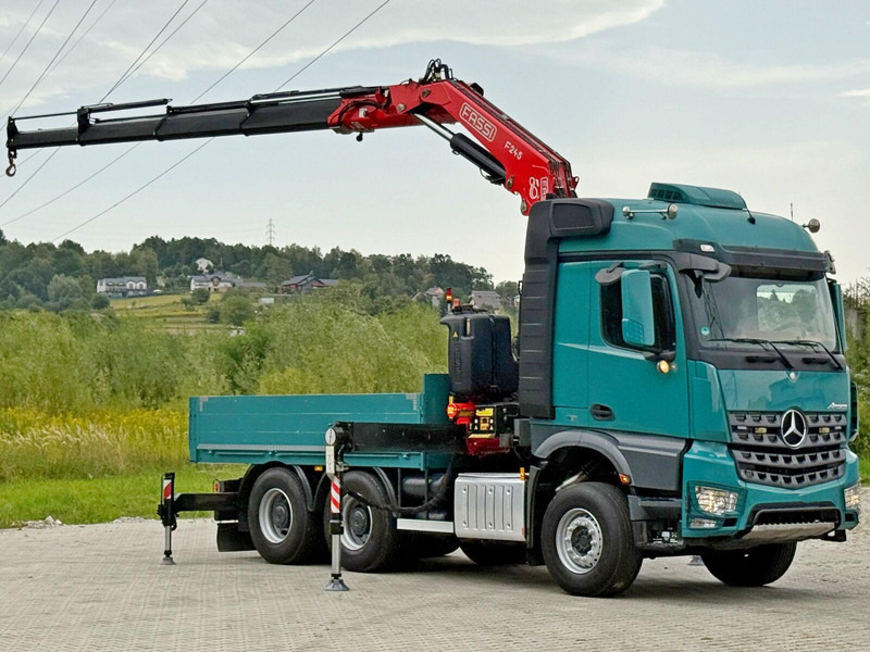 Mercedes-Benz AROCS 2548* FASSI F245A.0.24 E + FUNK / 6x4 *TOP - Camion platformă, Camion cu macara: Foto 2 Mercedes-Benz AROCS 2548* FASSI F245A.0.24 E + FUNK / 6x4 *TOP - Camion platformă, Camion cu macara: Foto 2