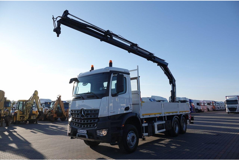 Mercedes-Benz AROCS 2633 / 6x4 / SKRZYNIOWY - 6,5 M / HDS HIAB 188 b-3 wysów: - Camion platformă, Camion cu macara: Foto 2 Mercedes-Benz AROCS 2633 / 6x4 / SKRZYNIOWY - 6,5 M / HDS HIAB 188 b-3 wysów: - Camion platformă, Camion cu macara: Foto 2