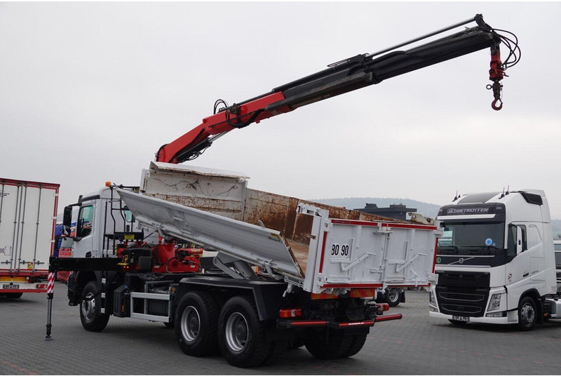 Mercedes-Benz AROCS 2636 - Camion basculantă, Camion cu macara: Foto 4 Mercedes-Benz AROCS 2636 - Camion basculantă, Camion cu macara: Foto 4