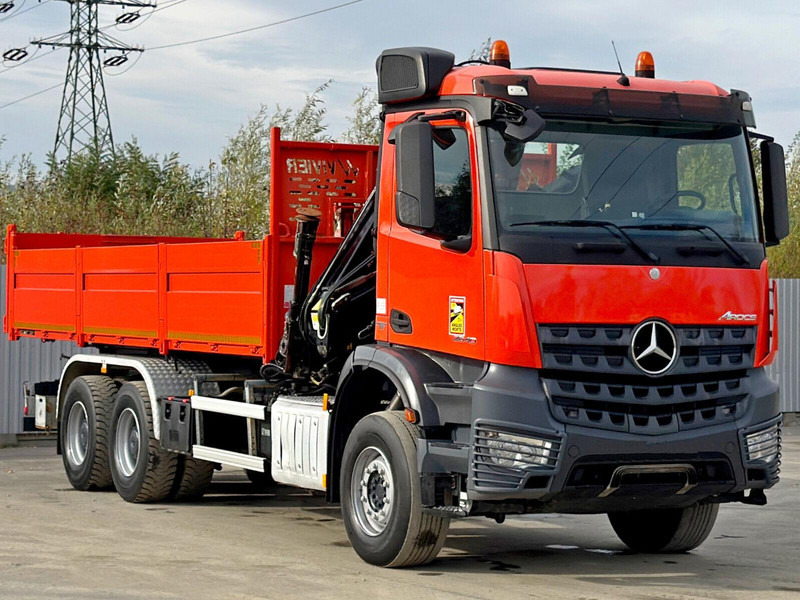 Mercedes-Benz AROCS 2640 - Camion basculantă, Camion cu macara: Foto 3 Mercedes-Benz AROCS 2640 - Camion basculantă, Camion cu macara: Foto 3