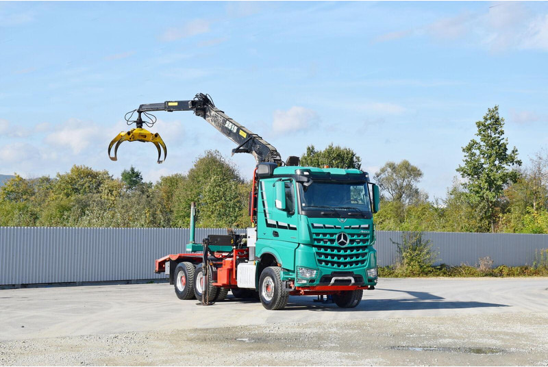 Mercedes-Benz AROCS 3363 *HOLZTRANSPORTER * LOGLIFT 251S /6x4 - Camion forestier, Camion cu macara: Foto 2 Mercedes-Benz AROCS 3363 *HOLZTRANSPORTER * LOGLIFT 251S /6x4 - Camion forestier, Camion cu macara: Foto 2