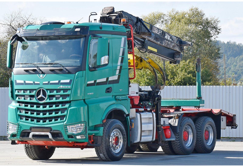 Mercedes-Benz AROCS 3363 *HOLZTRANSPORTER * LOGLIFT 251S /6x4 - Camion forestier, Camion cu macara: Foto 3 Mercedes-Benz AROCS 3363 *HOLZTRANSPORTER * LOGLIFT 251S /6x4 - Camion forestier, Camion cu macara: Foto 3
