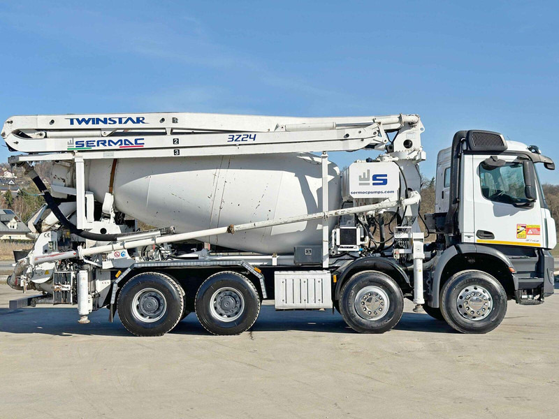 Mercedes-Benz AROCS 3743 * Betonpumpe + FUNK * 8x4 * TOP - Autobetonieră: Foto 3 Mercedes-Benz AROCS 3743 * Betonpumpe + FUNK * 8x4 * TOP - Autobetonieră: Foto 3