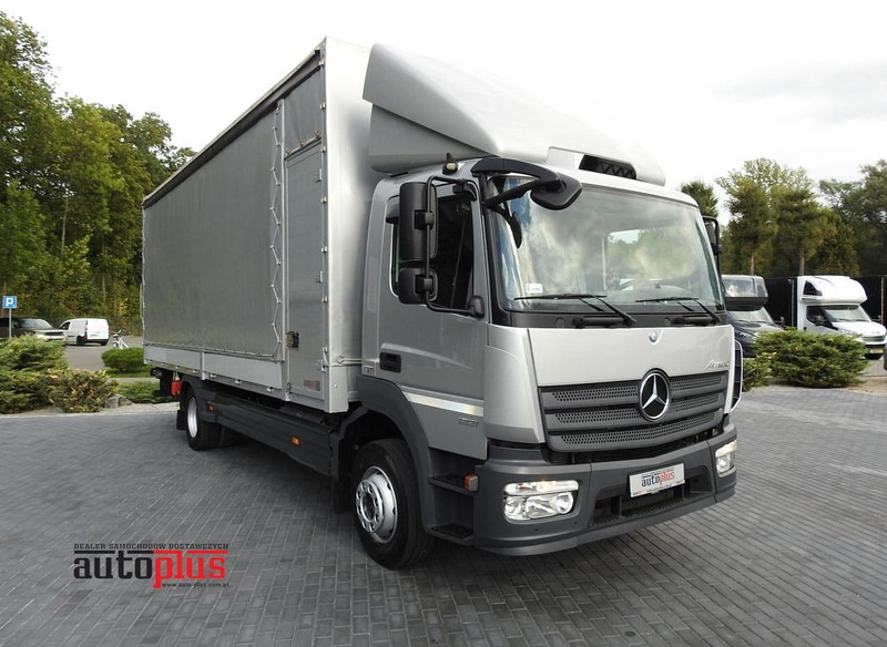 Mercedes-Benz ATEGO 1221 PLANDEKA WINDA 16 PALET WEBASTO KLIMATYZACJA PNEUMATY - Camion cu prelată: Foto 1 Mercedes-Benz ATEGO 1221 PLANDEKA WINDA 16 PALET WEBASTO KLIMATYZACJA PNEUMATY - Camion cu prelată: Foto 1