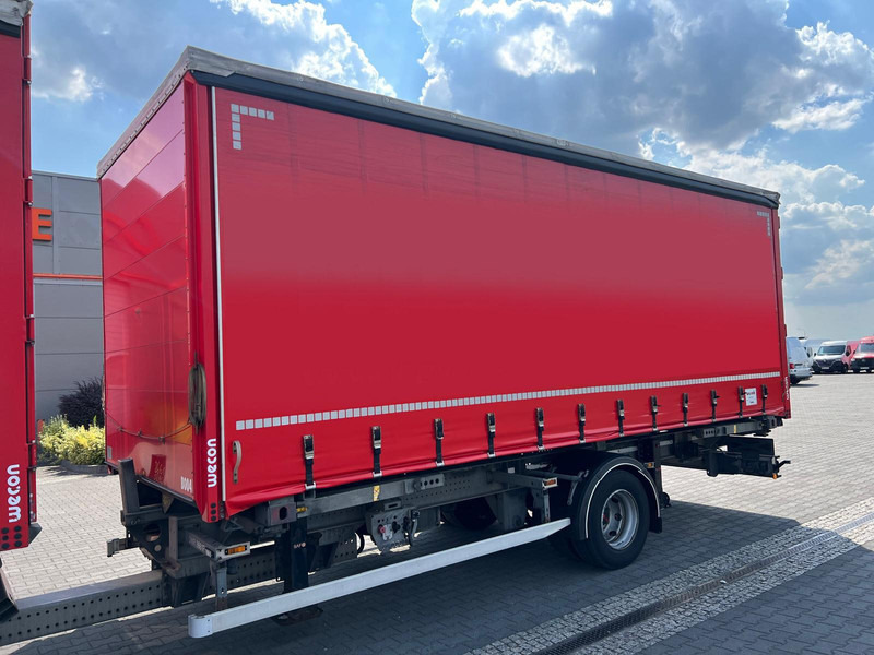 Mercedes-Benz ATEGO 1227 BDF WECHSELFAHRGESTELL CURTAIN PLANE TRAILER 1.HAND - Camion cu prelată: Foto 4 Mercedes-Benz ATEGO 1227 BDF WECHSELFAHRGESTELL CURTAIN PLANE TRAILER 1.HAND - Camion cu prelată: Foto 4
