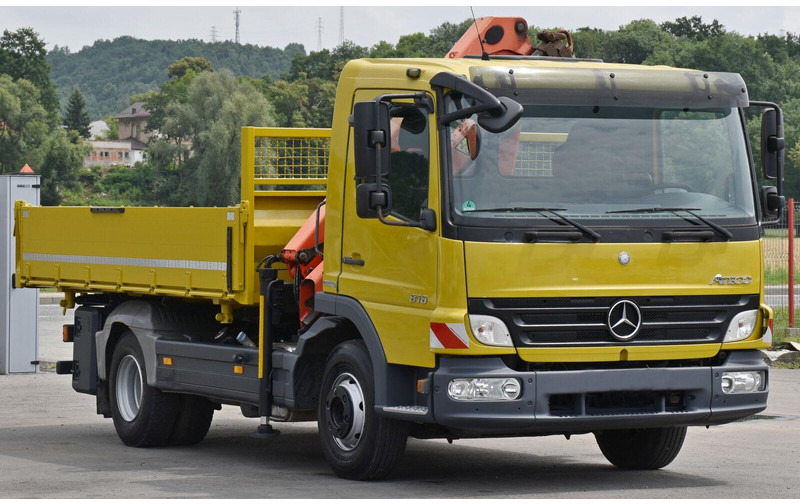 Mercedes-Benz ATEGO 818 - Camion basculantă, Camion cu macara: Foto 3 Mercedes-Benz ATEGO 818 - Camion basculantă, Camion cu macara: Foto 3
