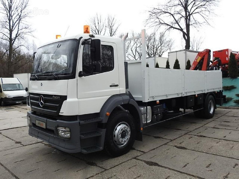 Mercedes-Benz AXOR - Camion platformă, Camion cu macara: Foto 3 Mercedes-Benz AXOR - Camion platformă, Camion cu macara: Foto 3