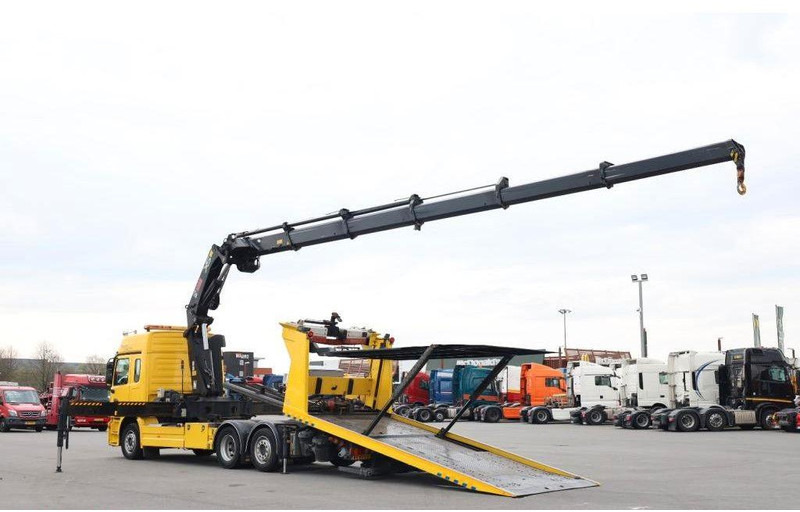 Mercedes-Benz Actros 2532 Vehicle transporter + crane Hiab 477EP-5 HiPro 6x2 - Camion transport auto: Foto 4 Mercedes-Benz Actros 2532 Vehicle transporter + crane Hiab 477EP-5 HiPro 6x2 - Camion transport auto: Foto 4
