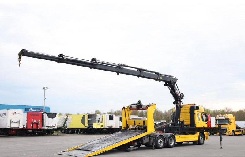 Mercedes-Benz Actros 2532 Vehicle transporter + crane Hiab 477EP-5 HiPro 6x2 - Camion transport auto: Foto 5 Mercedes-Benz Actros 2532 Vehicle transporter + crane Hiab 477EP-5 HiPro 6x2 - Camion transport auto: Foto 5