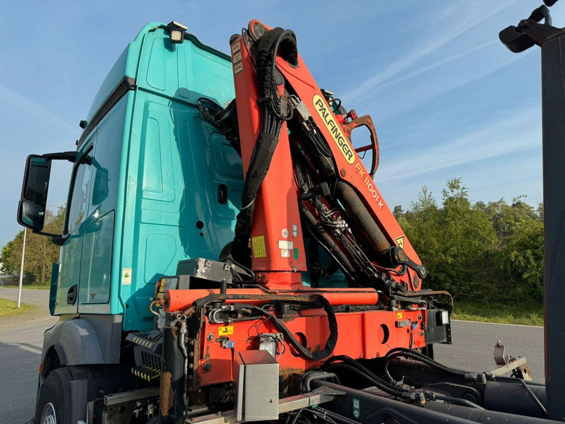 Mercedes-Benz Actros 2540 6x2 Abrollkipper Kran PK 11001 - Camion platformă, Camion cu macara: Foto 4 Mercedes-Benz Actros 2540 6x2 Abrollkipper Kran PK 11001 - Camion platformă, Camion cu macara: Foto 4