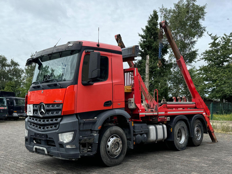 Mercedes-Benz Arocs 2536 BL 6x2/Funkfernbe./VDL-ASK 18 TK - Camion transport containere/ Swap body, Camion cu macara: Foto 3 Mercedes-Benz Arocs 2536 BL 6x2/Funkfernbe./VDL-ASK 18 TK - Camion transport containere/ Swap body, Camion cu macara: Foto 3