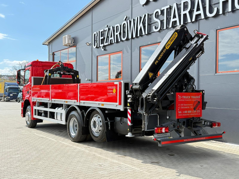 Mercedes-Benz Arocs Actros 2532 / E6 / 6x2 / skrzynia + żuraw Palfinger / budo - Camion platformă, Camion cu macara: Foto 4 Mercedes-Benz Arocs Actros 2532 / E6 / 6x2 / skrzynia + żuraw Palfinger / budo - Camion platformă, Camion cu macara: Foto 4
