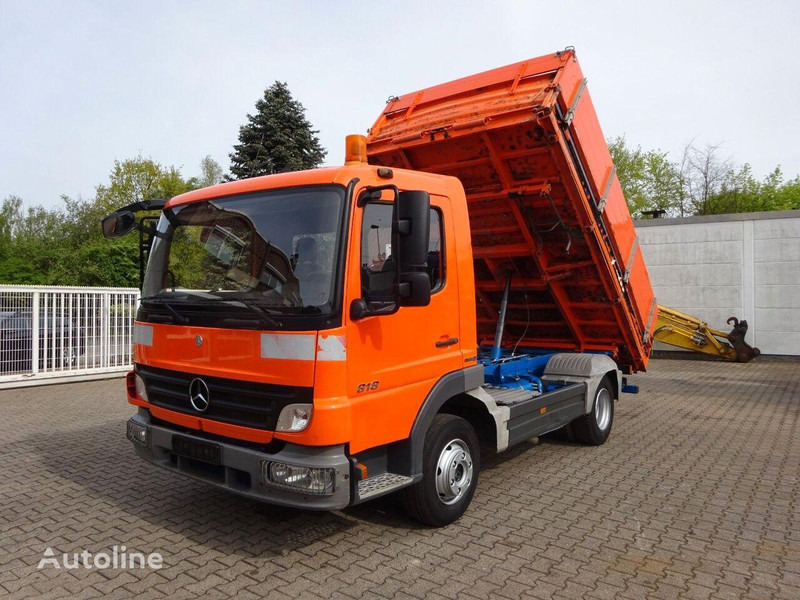 Mercedes-Benz Atego 818 3 way Meiller tipper - Camion basculantă: Foto 1 Mercedes-Benz Atego 818 3 way Meiller tipper - Camion basculantă: Foto 1
