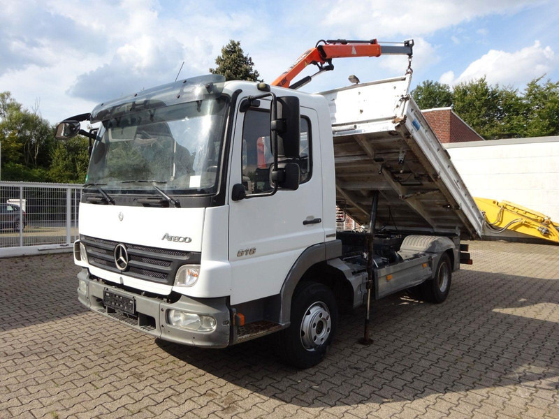 Mercedes-Benz Atego 818 3 way Meiller tipper + crane Terex 36.2 - Autoutilitară basculantă: Foto 3 Mercedes-Benz Atego 818 3 way Meiller tipper + crane Terex 36.2 - Autoutilitară basculantă: Foto 3