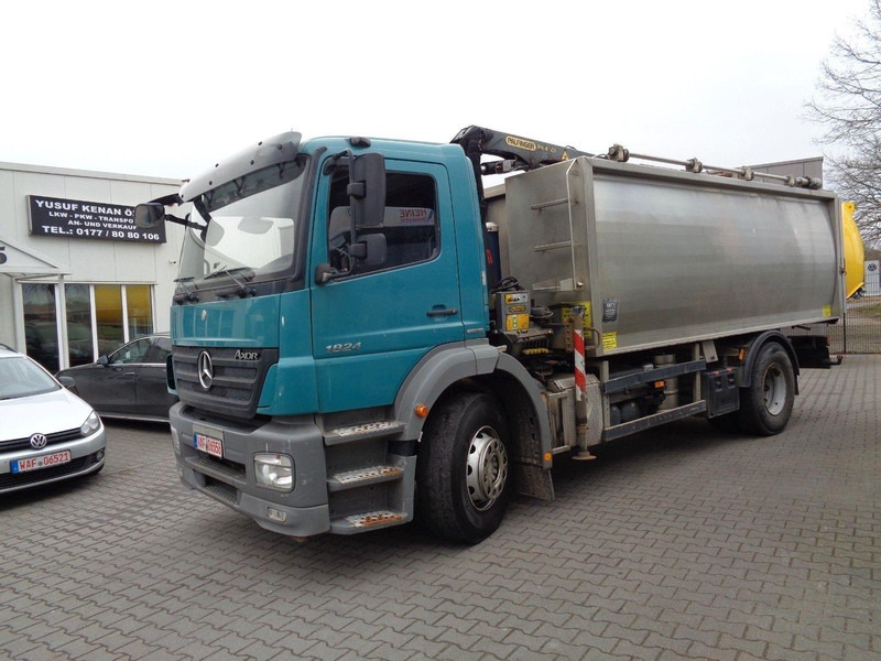 Mercedes-Benz Axor 1824 Tipper Crane Palfinger PK 4501 - Camion basculantă, Camion cu macara: Foto 1 Mercedes-Benz Axor 1824 Tipper Crane Palfinger PK 4501 - Camion basculantă, Camion cu macara: Foto 1