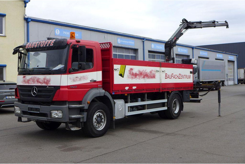 Mercedes-Benz Axor 1826 *Euro5*TÜV*HIAB 099B-2 DUO*1824 1829 - Camion platformă, Camion cu macara: Foto 1 Mercedes-Benz Axor 1826 *Euro5*TÜV*HIAB 099B-2 DUO*1824 1829 - Camion platformă, Camion cu macara: Foto 1