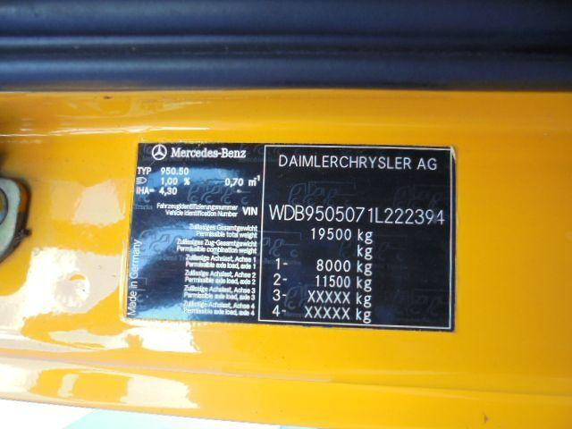 Maşină pentru vidanjări Mercedes-Benz Axor 1829 - Vacuum truck: Foto 6
