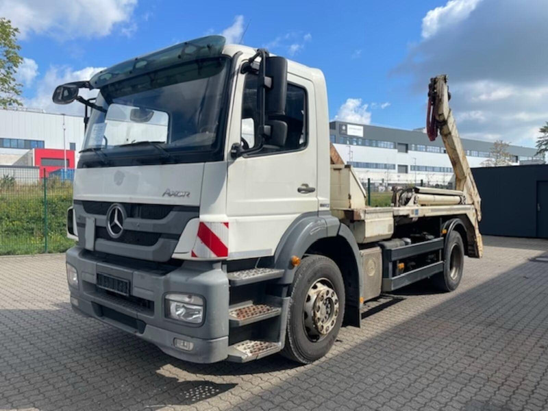 Mercedes-Benz Axor 1833 - Meiller AK12LT Absetzkipper - Camion container de gunoi: Foto 1 Mercedes-Benz Axor 1833 - Meiller AK12LT Absetzkipper - Camion container de gunoi: Foto 1