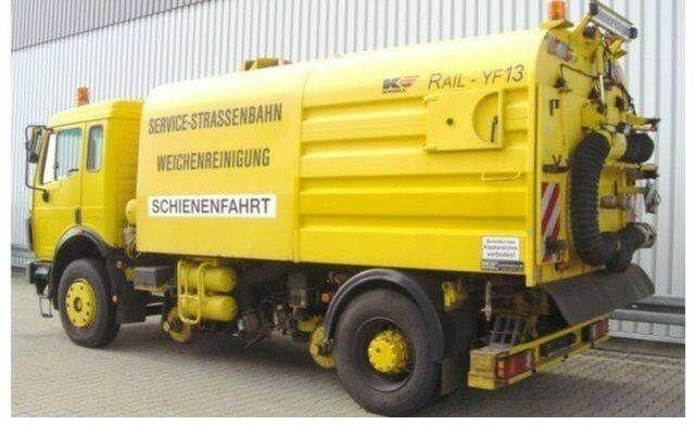 Mercedes-Benz SK 1820 4x2 Schienenreinigungs Kehrmaschine RAIL - Măturătoare stradală: Foto 3 Mercedes-Benz SK 1820 4x2 Schienenreinigungs Kehrmaschine RAIL - Măturătoare stradală: Foto 3