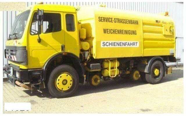 Mercedes-Benz SK 1820 4x2 Schienenreinigungs Kehrmaschine RAIL - Măturătoare stradală: Foto 1 Mercedes-Benz SK 1820 4x2 Schienenreinigungs Kehrmaschine RAIL - Măturătoare stradală: Foto 1