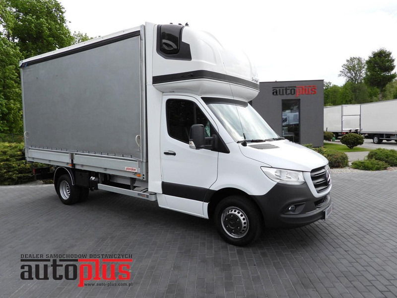 Mercedes-Benz SPRINTER 519  PLANDEKA 8 PALET WEBASTO TEMPOMAT BLIŹNIACZE KOŁA - Autoutilitară cu prelată: Foto 1 Mercedes-Benz SPRINTER 519  PLANDEKA 8 PALET WEBASTO TEMPOMAT BLIŹNIACZE KOŁA - Autoutilitară cu prelată: Foto 1