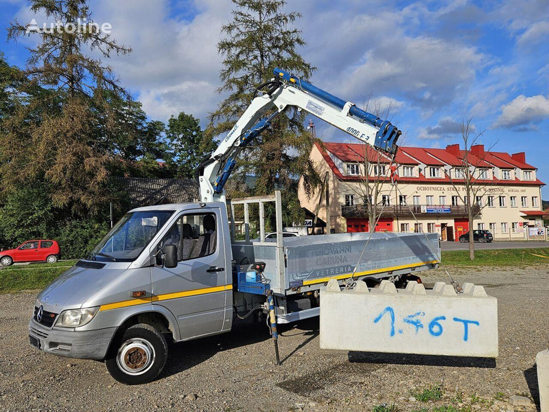Mercedes-Benz Sprinter 616 Flatbed + crane Cormach - Camion platformă, Camion cu macara: Foto 2 Mercedes-Benz Sprinter 616 Flatbed + crane Cormach - Camion platformă, Camion cu macara: Foto 2
