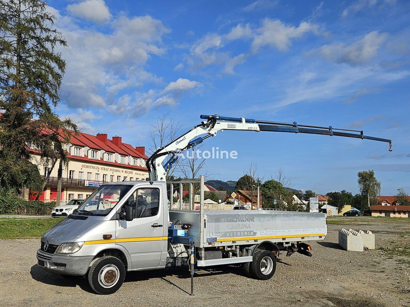 Mercedes-Benz Sprinter 616 Flatbed + crane Cormach - Camion platformă, Camion cu macara: Foto 1 Mercedes-Benz Sprinter 616 Flatbed + crane Cormach - Camion platformă, Camion cu macara: Foto 1