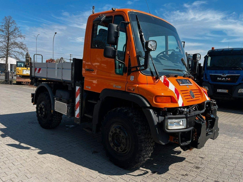 Mercedes-Benz UNIMOG U400 405/12 ZUGMASCHINE/ KIPPER - Autobasculantă: Foto 3 Mercedes-Benz UNIMOG U400 405/12 ZUGMASCHINE/ KIPPER - Autobasculantă: Foto 3