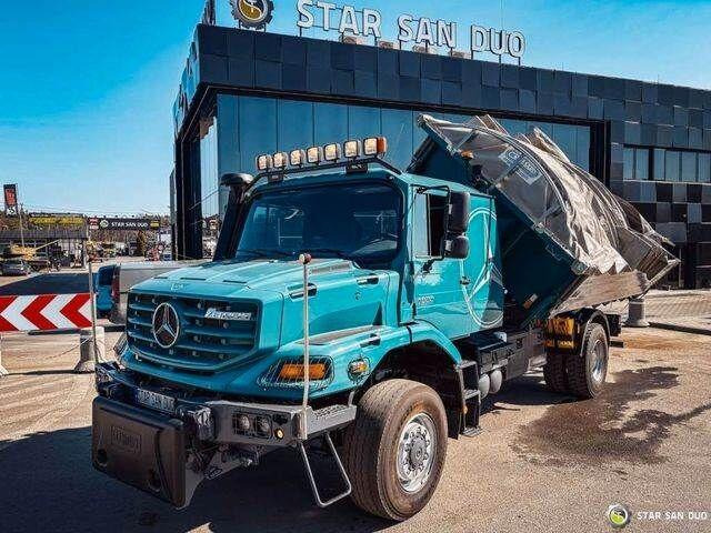 Mercedes-Benz Zetros 1833 4x4 Kipper Camper Chassis - Camion şasiu, Camion cu macara: Foto 4 Mercedes-Benz Zetros 1833 4x4 Kipper Camper Chassis - Camion şasiu, Camion cu macara: Foto 4