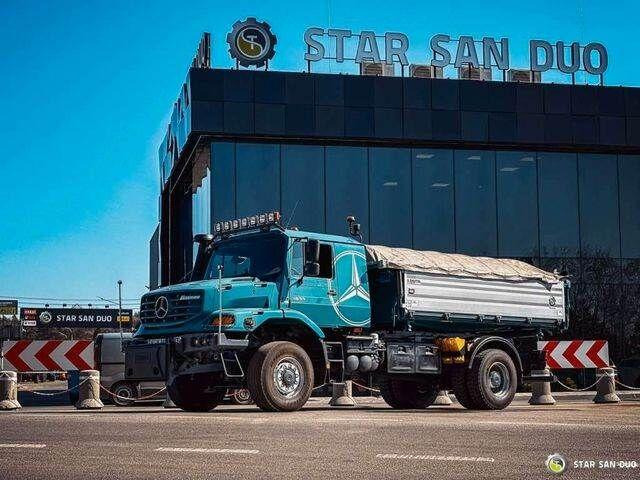 Mercedes-Benz Zetros 1833 4x4 Kipper Camper Chassis - Camion şasiu, Camion cu macara: Foto 1 Mercedes-Benz Zetros 1833 4x4 Kipper Camper Chassis - Camion şasiu, Camion cu macara: Foto 1