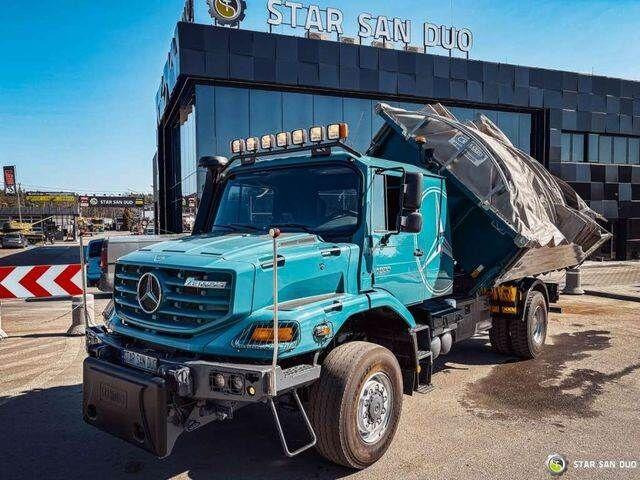 Mercedes-Benz Zetros 1833 4x4 Kipper Camper Chassis - Camion basculantă, Camion cu macara: Foto 4 Mercedes-Benz Zetros 1833 4x4 Kipper Camper Chassis - Camion basculantă, Camion cu macara: Foto 4